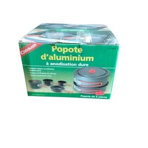 Coghlan's Hard Anodized Aluminum Camping Cookset 6 Piece Lightweight Silicone‎